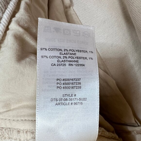 Aritzia Wilfred Free Shorts Denim Jean High Rise Waist Coastal Cowgirl Preppy - Picture 3 of 6